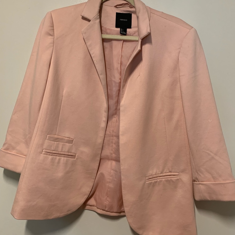 Notched Collar Blazer (Slightly Used)